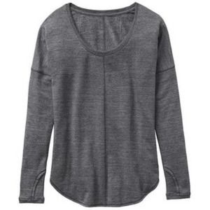 Athleta Studio Scoop Neck Long Sleeve Pullover Med